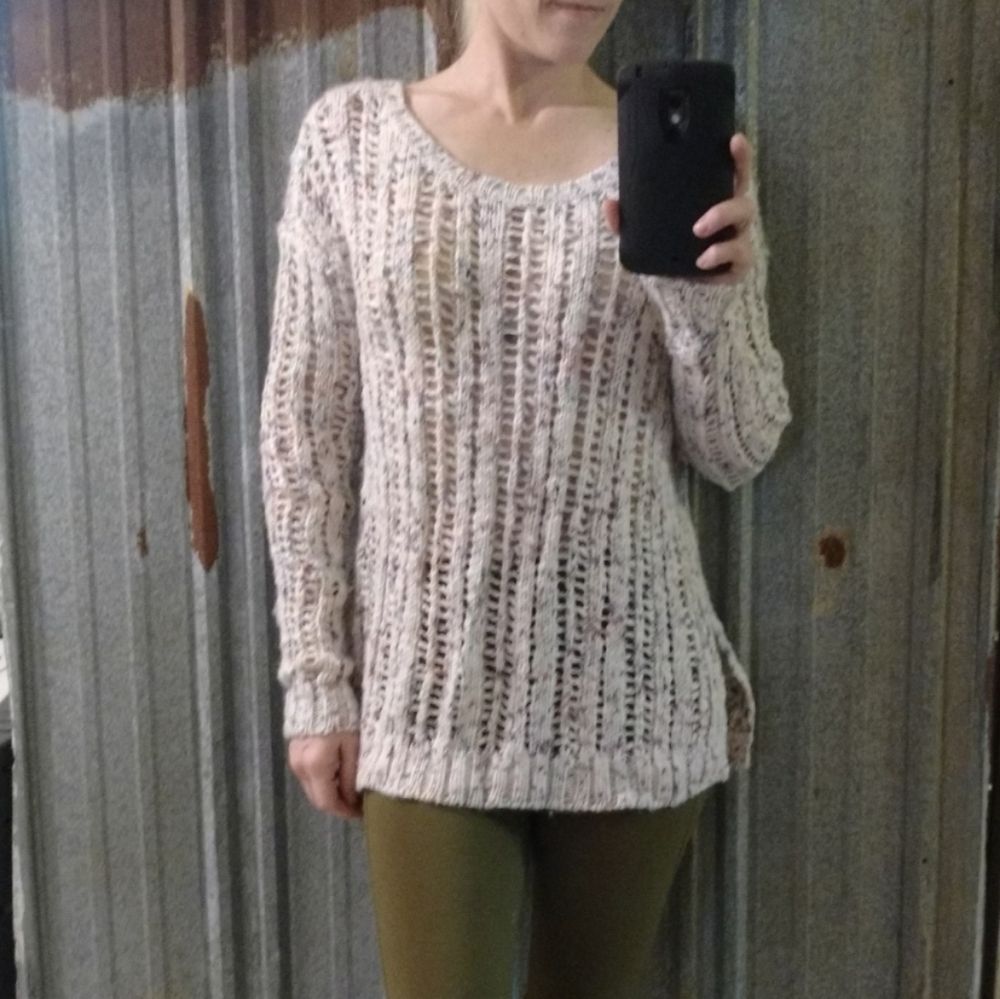 Rainbow Confetti American Eagle Sweater - Picture 10 of 12